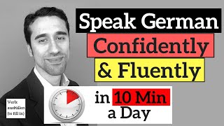 Learn to Speak German Confidently in 10 Minutes a Day  Verb ausfüllen to fill outin [upl. by Fusco587]