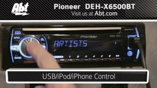 Demo and Features of the Pioneer Car Stereo With Bluetooth  DEHX6500BT [upl. by Ury]