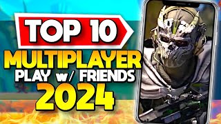 Top 10 BEST Mobile Games to Play with Friends in 2024 [upl. by Neel]