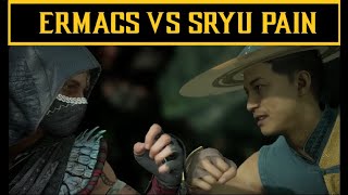 Ermacs Reptile vs SryuPain Kung Lao FT3 MK1 Polo Outlet [upl. by Anyaj182]