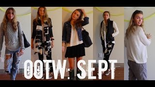 OOTW BACK TO SCHOOL OUTFITS SEPTEMBER 2014 [upl. by Deuno192]