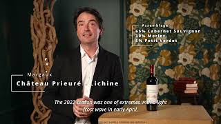 Château PrieuréLichine  Margaux  Millésime 2022 quotEn Primeursquot [upl. by Reste303]