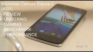 Micromax A121 Canvas Elanza 2 review  not so perfect [upl. by Saoj751]