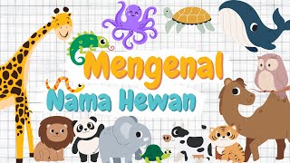 Belajar Mengenal Nama Hewan Dan Habitatnya [upl. by Helaina]