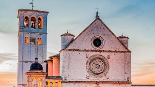 Le Campane Di Assisi Basilica Di San Francesco Angelus Domenicale [upl. by Ruomyes]