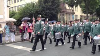 Schützenfest Neheim 2013 Kompletter Festumzug [upl. by Anahsor]