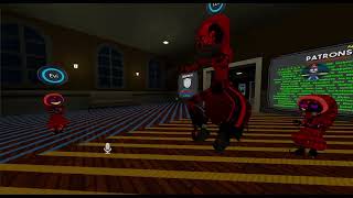 Red Socks Vs PlayfulBuckle39  VRChat  Prison escape [upl. by Atina939]