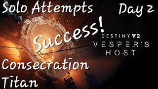 Destiny 2  Solo Vespers Host Livestream 2 [upl. by Daisey691]