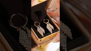 Trending gold earrings design gold earrings jewellery fashion bridal latestdesign tanishq22k [upl. by Hajar]