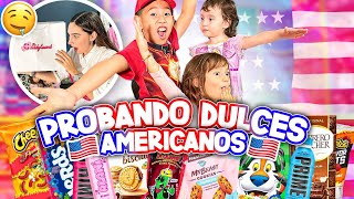 PROBANDO dulces AMERICANOS  Nos ENCHILAMOS  Los Molina [upl. by Mehsah]