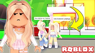 LA FILLE RICHE ET POURRIE GATEE SUR ADOPT ME  ROBLOX ADOPT ME ROLEPLAY  MISLICIOUS PLAY [upl. by Riorsson840]