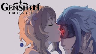 quotSweet dreams Doctorquot Genshin Impact Comic Dub [upl. by Keppel]