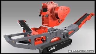 Terex Finlay J1170 Jaw Crusher [upl. by Yrocaj]