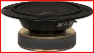 Goldwood Sound 120 Watt 4ohm Poly Mica 5quot Speaker Midrange Black GM854 [upl. by Mitzie946]