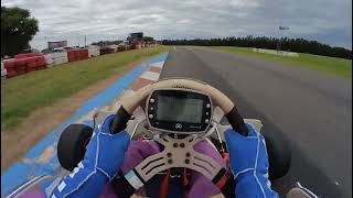 POV Onboard karting 390cc 4t  Kartodromo Baradero [upl. by Htnicayh]