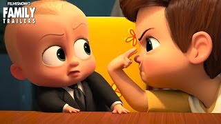 THE BOSS BABY  meet a most unusual baby  Official Trailer HD [upl. by Natrav]