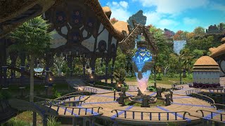 FINAL FANTASY XIV DAWNTRAIL  New Areas [upl. by Elfie]