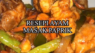 RESEPI AYAM MASAK PAPRIK ALAALA KEDAI TOMYAM [upl. by Roux700]