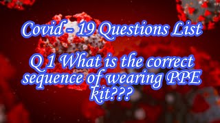 COVID  19 Questions  Corona Virus Mcqs  Corona Virus Questions Part 1  MisMedicine [upl. by Yretsym]