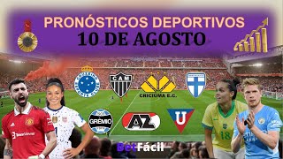 ✅⚽ PRONOSTICOS DEPORTIVOS SABADO 10 DE AGOSTO  OLIMPIADAS BETFACIL [upl. by Fenton]