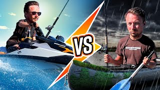 SeaDoo VS Canoe  What Catches The Biggest Fish [upl. by Elonore451]