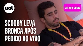 BBB 22 Pedro Scooby pede para se autovetar em prova da líder e leva bronca [upl. by Levon]