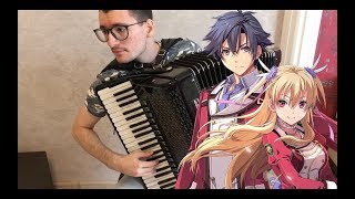 Trails of Cold Steel OP — Ashita e no Kodou  Accordion Cover [upl. by Beau803]