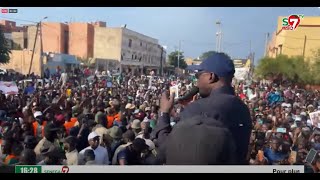 Le discours de Sonko à Ouakam quotProblémou Souf Si Dinagne KoDiomaye Dieul Naquot [upl. by Hubbard]