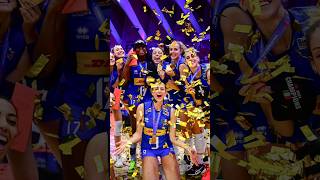 ITALY champions  Gold Match Womens VNL 2024 volleyballgirl volleyball vnl [upl. by Eessac]