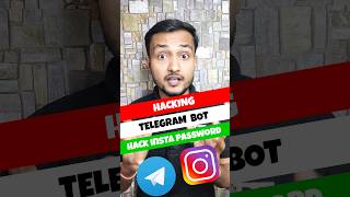 Hacking Telegram Bot  Hack Instagram Account Scam shorts [upl. by Inwat]