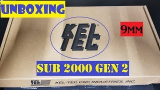 Unboxing 003  KelTec Sub 2000 Gen2 9mm [upl. by Ennybor]