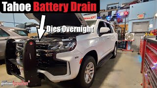 2022 Tahoe Suburban Yukon Battery Drain Over the Air Update  AnthonyJ350 [upl. by Oisacin332]