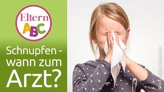 Schnupfen bei Kindern Was kann ich tun  Kleinkind  Eltern ABC  ELTERN  Elternratgeber [upl. by Ahsikit]