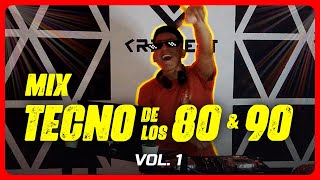 ✅ MIX TECHNO DE LOS 80 Y 90 CLÁSICOS DE ORO  DJ RITMO [upl. by Gerry791]