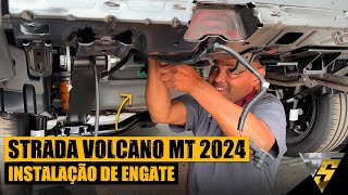 STRADA VOLCANO 2024  INSTALAÇÃO DE ENGATE E TAPETE INTEIRIÇO [upl. by Emelina]