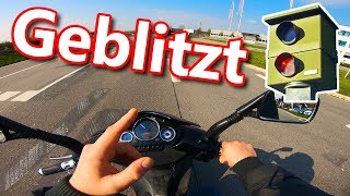 Ich wurde mit 80 geblitzt 😱 Aprilia SR70 Vlog [upl. by Lizbeth]