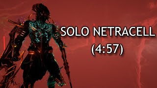 Warframe  Solo Netracell 457 [upl. by Kristofer]