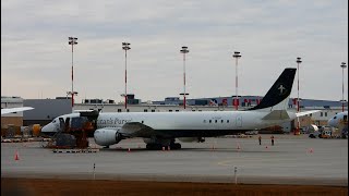 VERY RARE Samaritans Purse DC8 and 757 Chilling on Apron 9 at YYC [upl. by Masry]