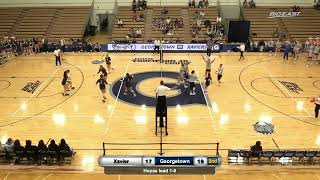 HIGHLIGHTS  Volleyball at Georgetown [upl. by Kravits]