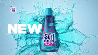 Surf Excel Matic Top Load Liquid Detergent 4L Refill Pouch Specially designed to [upl. by Janos]