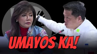 MAINIT NA SAGUTAN NI SEN IMEE MARCOS AT DSWD SECRETAY REX GATCHALIAN [upl. by Stark]