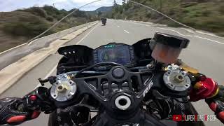 Yamaha R6 Chasing Yamaha R7 On STEROIDS [upl. by Einnos]