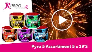 425 Pyro 5  Buurtassortiment  Rubro Vuurwerk  OFFICIAL VIDEO [upl. by Anoynek]