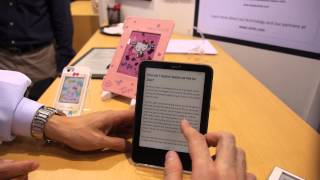 E Ink Booth Tour at Computex 2014 [upl. by Rooke472]