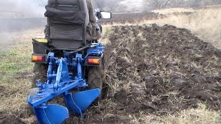 Мини трактор Отчет за два года  Homemade mini tractor [upl. by Beckett]