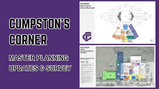 Cumpstons Corner Master Planning Updates amp Survey [upl. by Larrej94]