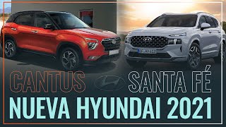 Nueva Hyundai Santa Fe y Cantus 2021 🚗  ALERTA VEHÍCULOS ⏯ [upl. by Aan]