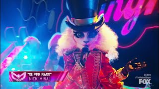 Ringmaster Performs quotSuper Bassquot By Nicki Minaj  Masked Singer  S7 E5 [upl. by Namsu941]