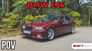 BMW E36 320i POV DRIVE 4K [upl. by Anitroc]