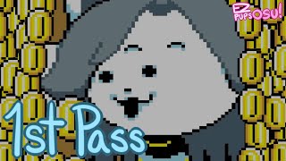 archdiggle  undertale temmie get money for COLLEG  1080p 60FPS osu 4 [upl. by Kcirtapnhoj]